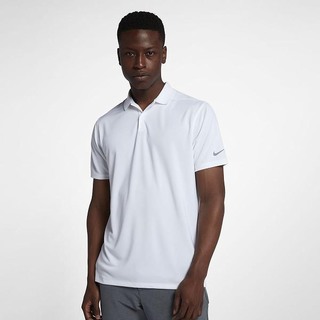 Polo Nike Dri-FIT Victory Golf Barbati Albi Negrii | ORES-04867